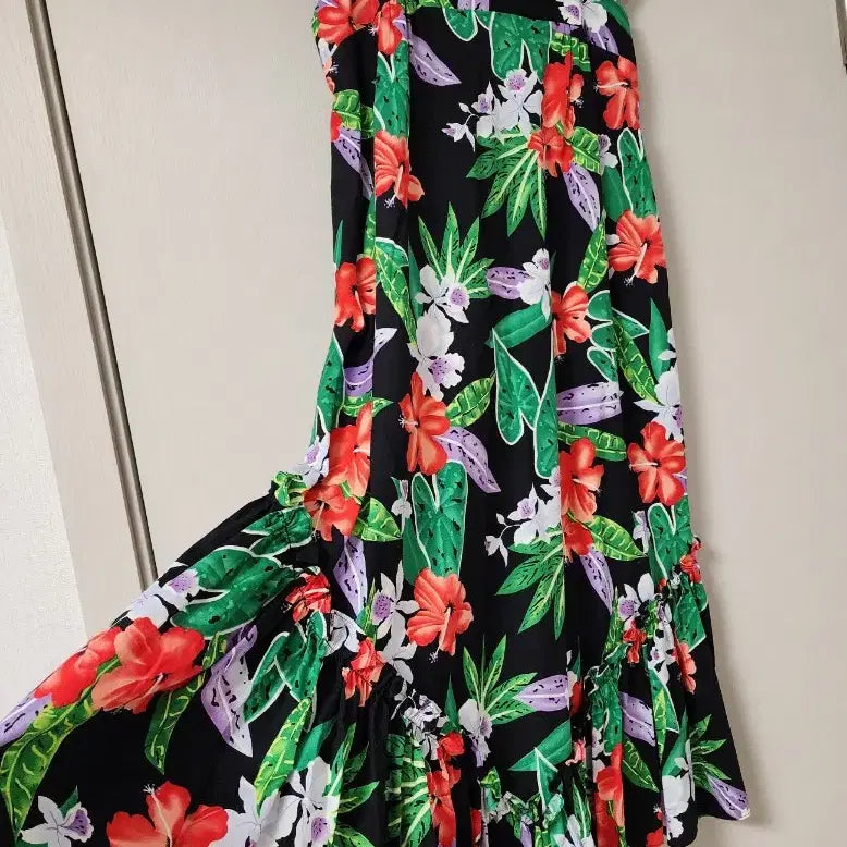 [BUNJANG] Hawaii U.S.A. Big Flower Dress (Hawaiian Dress) / Made In 하와이 U.S.A. 빅플라워 원피스(하와이안 원피스. 해외