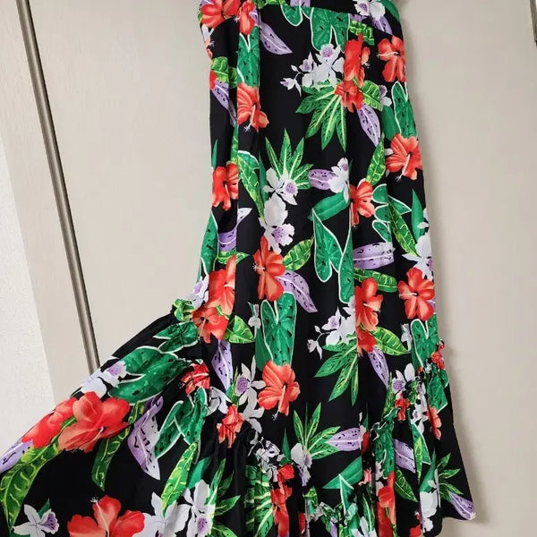 [BUNJANG] Hawaii U.S.A. Big Flower Dress (Hawaiian Dress) / Made In 하와이 U.S.A. 빅플라워 원피스(하와이안 원피스. 해외