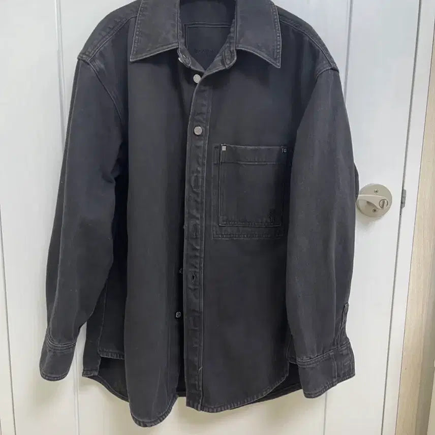 [BUNJANG] Wooyoungmi Washed Denim Shirt / 우영미 데님셔츠