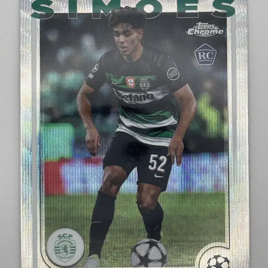 [BUNJANG] 2024-25 Topps Chrome UCC #156 João Simões Sporting CP / 2024-25 Topps Chrome UCC #156