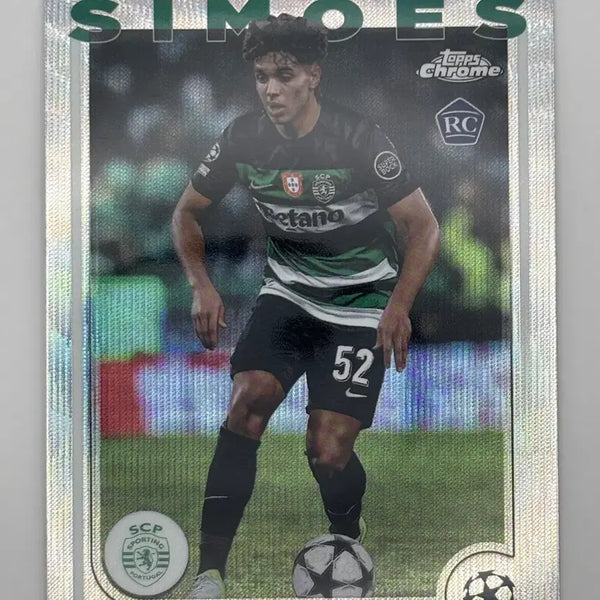 [BUNJANG] 2024-25 Topps Chrome UCC #156 João Simões Sporting CP / 2024-25 Topps Chrome UCC #156