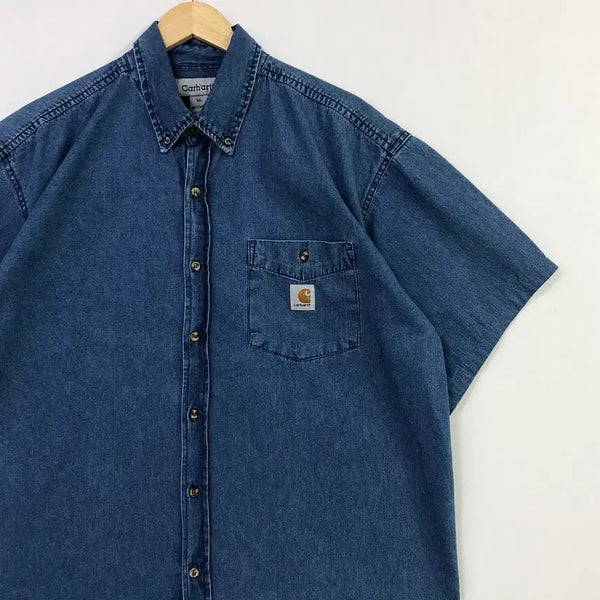 [BUNJANG] Carhartt XL Denim Shirt / XL 칼하트 데님 셔츠