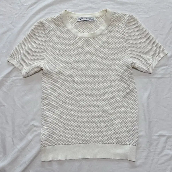 [BUNJANG] ZARA Round Knit Sweater XS / 자라 ZARA 라운드 니트