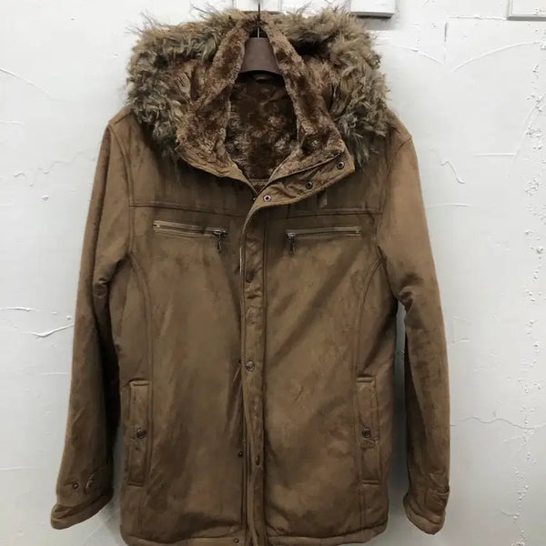 [BUNJANG] Monteviso Shearling Hooded Jacket (L) / monteviso 시어링 후드 자켓 (L)
