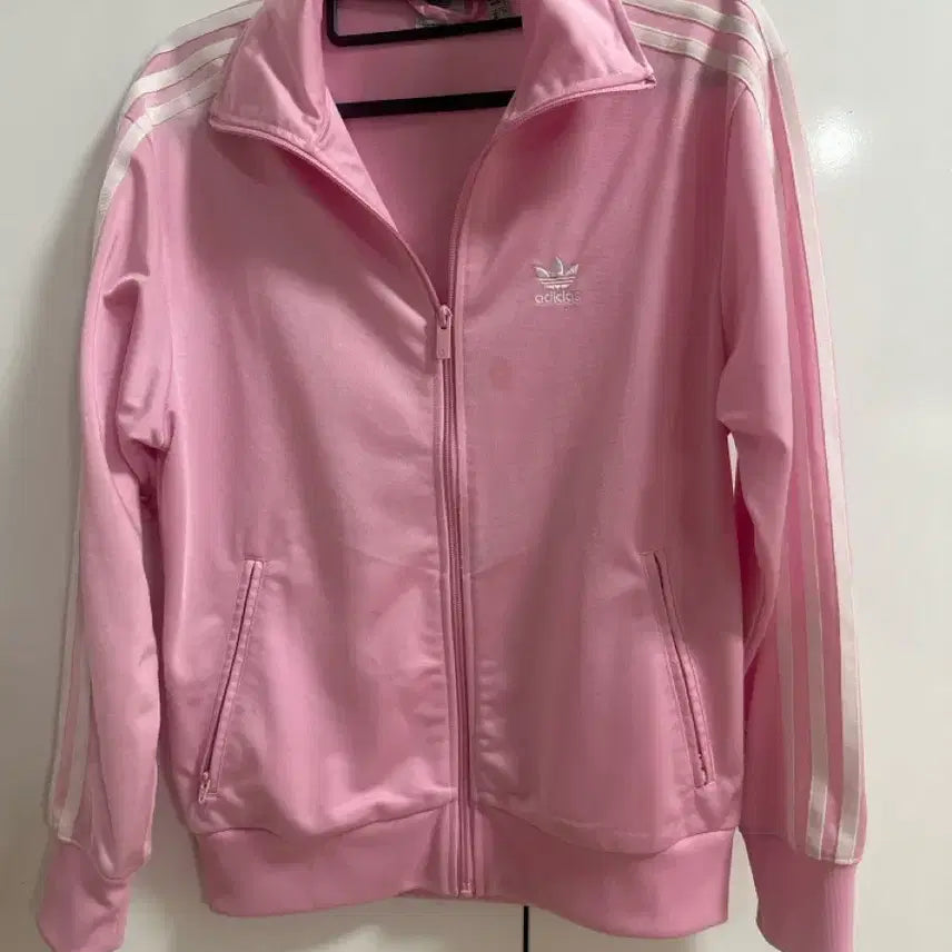 [BUNJANG] Adidas Strawberry Milk Pink Track Top Jersey / 아디다스 딸기우유 핑크 트랙탑 져지
