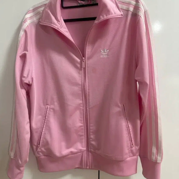 [BUNJANG] Adidas Strawberry Milk Pink Track Top Jersey / 아디다스 딸기우유 핑크 트랙탑 져지