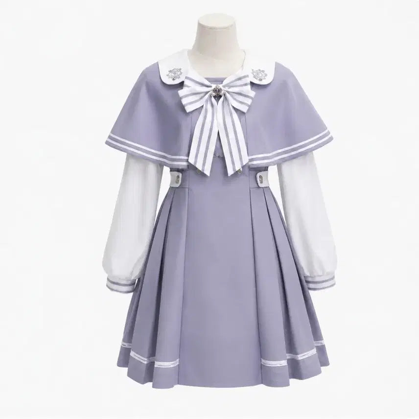 [BUNJANG] Sailor Lolita Dress Set (Size M) / 카캡사 로리타 세라복 M
