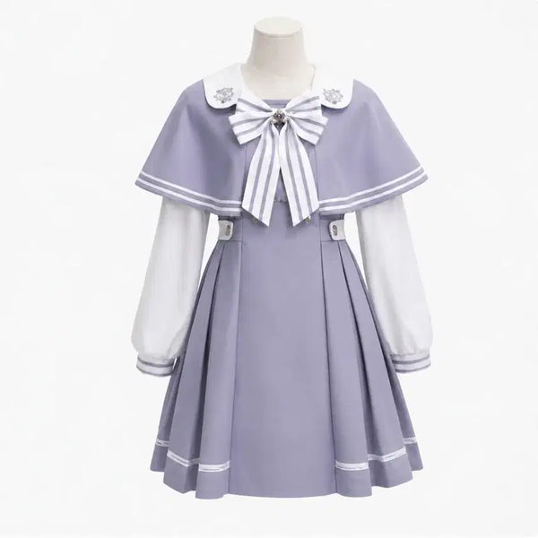 [BUNJANG] Sailor Lolita Dress Set (Size M) / 카캡사 로리타 세라복 M