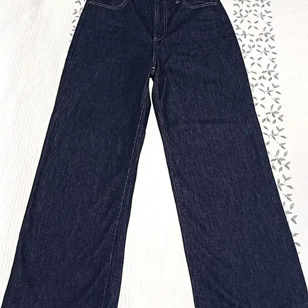 [BUNJANG] Uniqlo Wide Leg Jeans / 유니클로 와이드청바지 실측28인치 기장99
