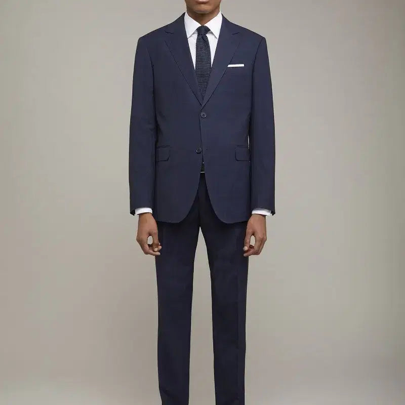 [BUNJANG] Doppleganger Italian Brand Navy Suit / 이탈리안 브랜드 doppleganger navy suit