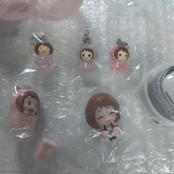 [BUNJANG] My Hero Academia Ochaco Uraraka Gacha Keyring Set (5 Types) / 나히아  우라라카 오챠코 가챠 키링 총 5종