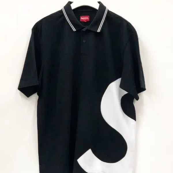 [BUNJANG] Supreme S Logo Polo T-Shirt / [L] 슈프림 S로고 폴로 티셔츠 Supreme S logo polo t