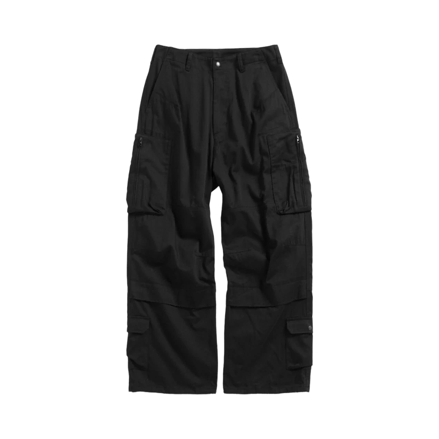 [BUNJANG] Hatching Room Zipper Cargo Work Pants Black / (2)해칭룸 지퍼 카고 워크 팬츠 블랙