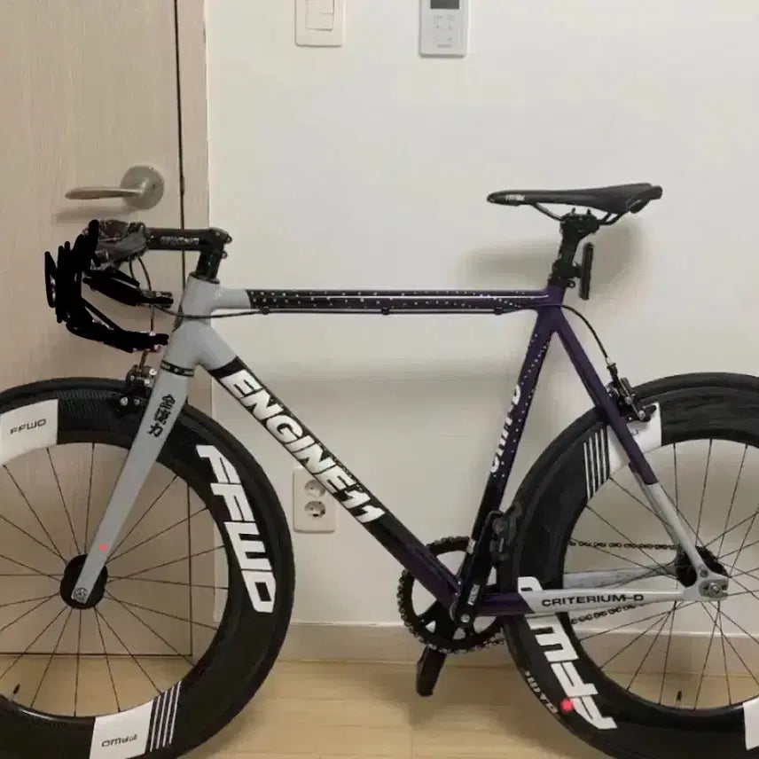 [BUNJANG] Engine11 Eggplant L Size Complete Bicycle / 엔진11 에그플랜트 L사이즈 반차 대차합니다(사진이랑 구성 달라요)