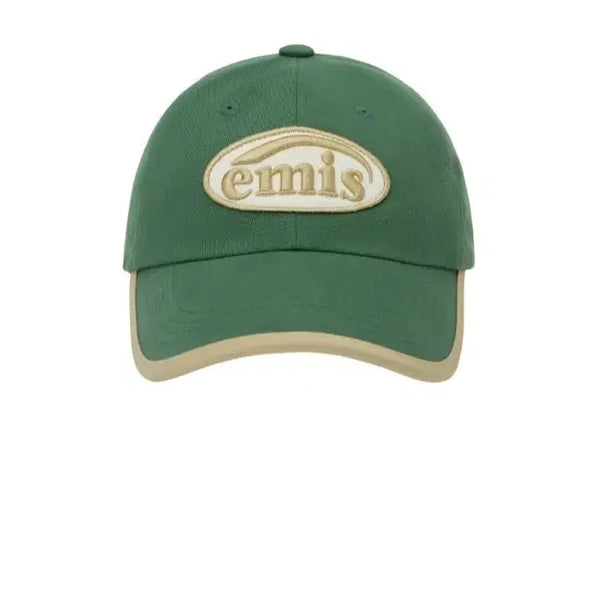 [BUNJANG] Emis Beige Trimming Ball Cap Green / Emis 베이지 트리밍 볼캡 그린