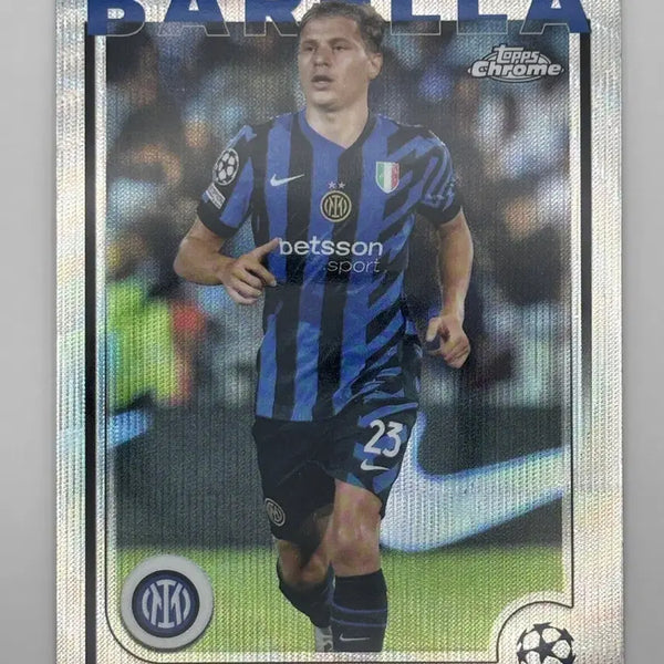 [BUNJANG] Nicolò Barella 2024-25 Topps Chrome UCC #23 Trading Card / 2024-25 Topps Chrome UCC #23