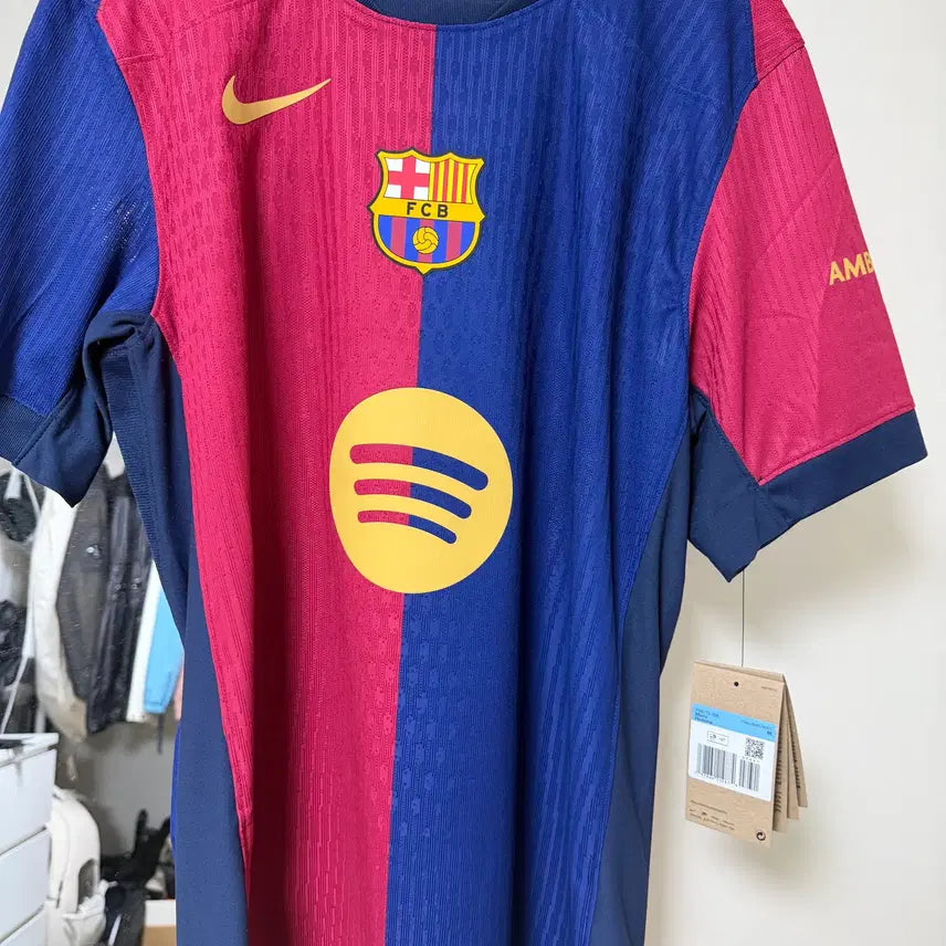 [BUNJANG] Barcelona 24/25 Authentic Home Jersey / 2425시즌 바르셀로나 어센틱