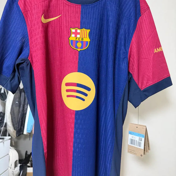 [BUNJANG] Barcelona 24/25 Authentic Home Jersey / 2425시즌 바르셀로나 어센틱