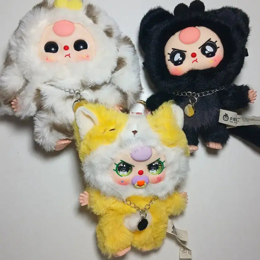 [BUNJANG] BabyThree 3-Type Keychain / ( 키링 ) 베이비쓰리 키링 3종