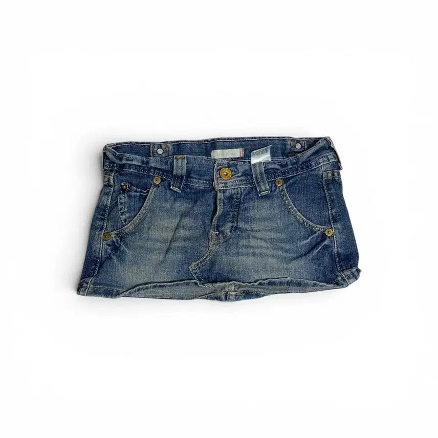 [BUNJANG] Levi's USA Denim Mini Skirt / 리바이스 USA 데님 미니 스커트