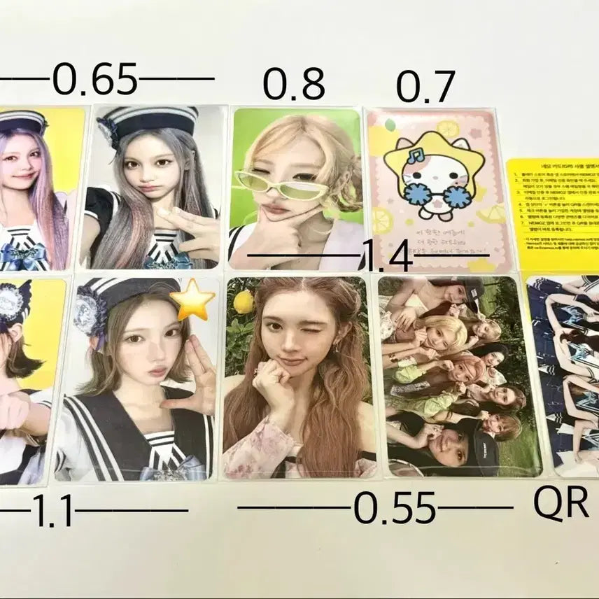 [BUNJANG] Hateu Hateu Lemon Tane Pop-Up Album Jiwoo Carmen Eina Stella Photocard / 하투하 레몬탱 팝업 앨범 지우 카르멘 에이나 스텔라 포카