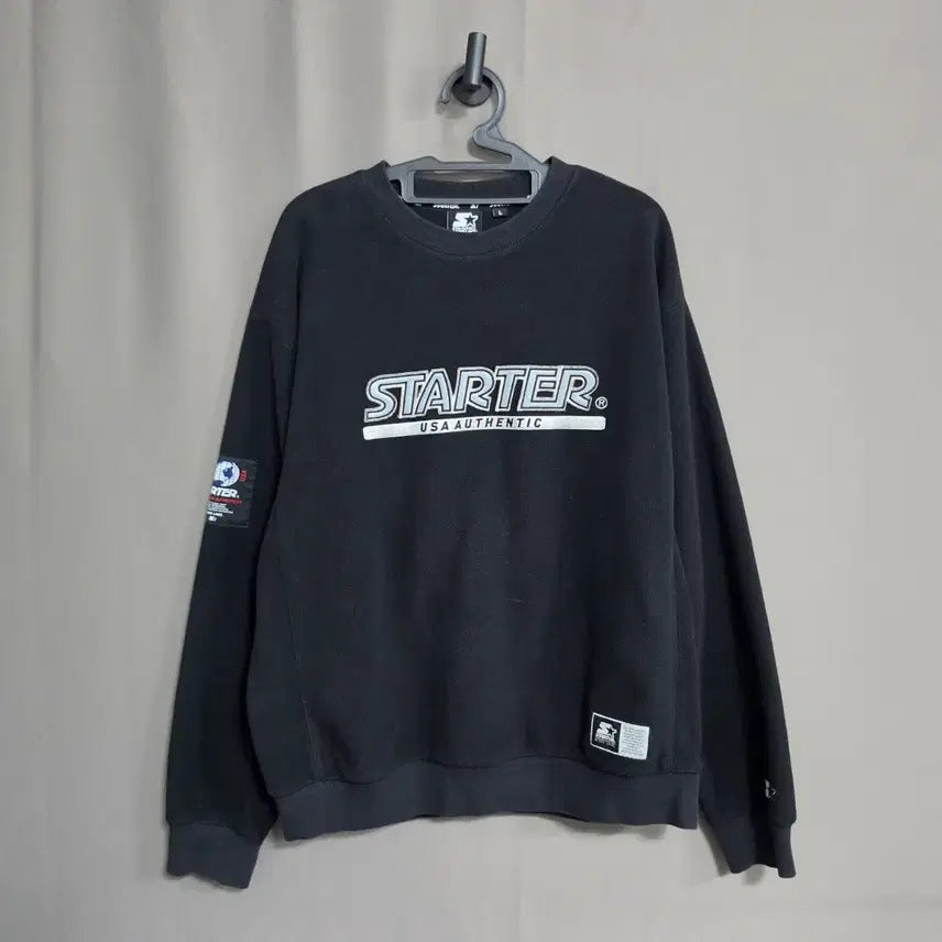 [BUNJANG] Starter Fleece Sweatshirt (L) / 스타터 플리스 맨투맨