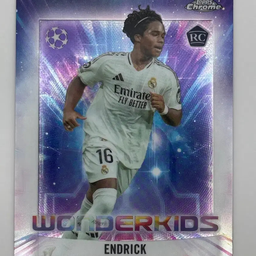 [BUNJANG] 2024-25 Topps Chrome UCC Endrick #WK-2 / 2024-25 Topps Chrome UCC #WK-2
