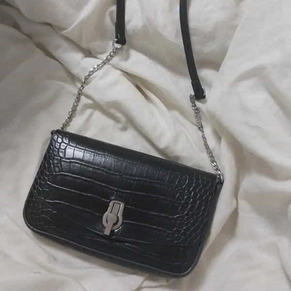 [BUNJANG] Zara Black Small Crossbody Bag / 자라 블랙 스몰 크로스백