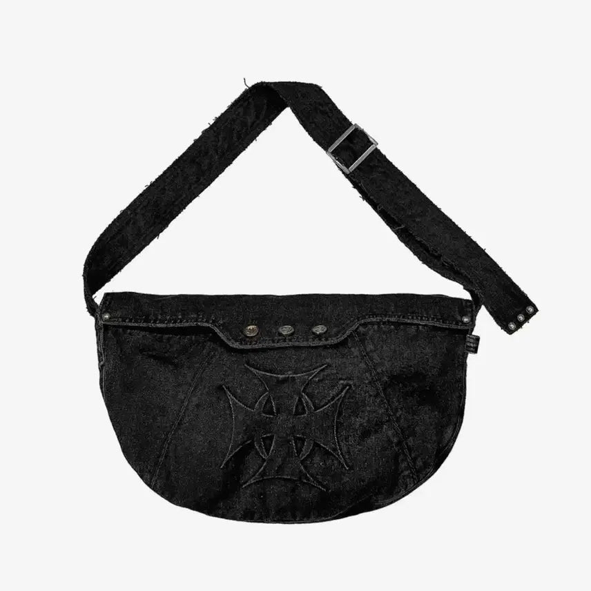 [BUNJANG] Opus 0012 Denim Bag Black / 오퍼스 OPUS 0012 데님 백 블랙