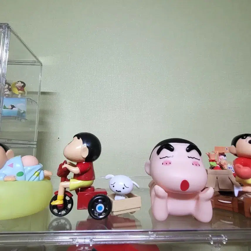 [BUNJANG] Crayon Shin-chan 4-Figure Set Bundle / 짱구는 못말려 피규어 4종 세트 일괄