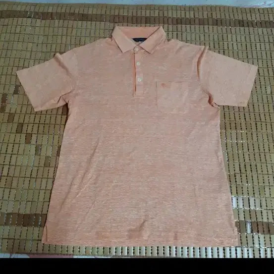 [BUNJANG] Casting Men's Polo T-Shirt Size 100 Orange / 캐스팅 남성 폴로 티셔츠100