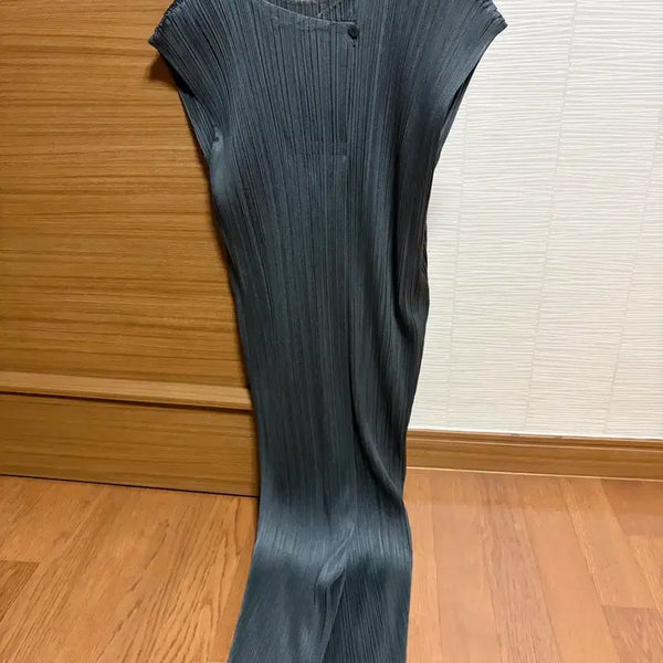 [BUNJANG] Pleats Please Issey Miyake Monthly Colors June Dress Charcoal / 플리츠플리즈이세미야케 원피스