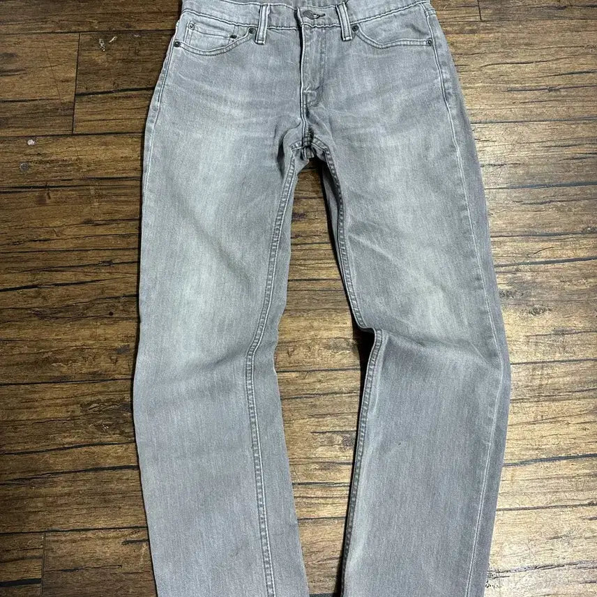 [BUNJANG] Levi's 511 Grey Wash Slim Fit Denim Pants W30 / 리바이스(LEVIS) 511 그레이 워시 슬림핏 데님팬츠 W30 스판