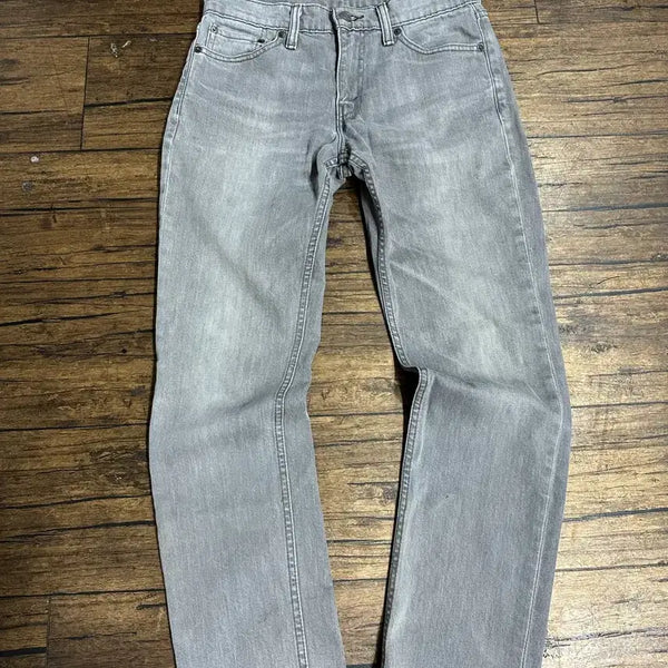 [BUNJANG] Levi's 511 Grey Wash Slim Fit Denim Pants W30 / 리바이스(LEVIS) 511 그레이 워시 슬림핏 데님팬츠 W30 스판