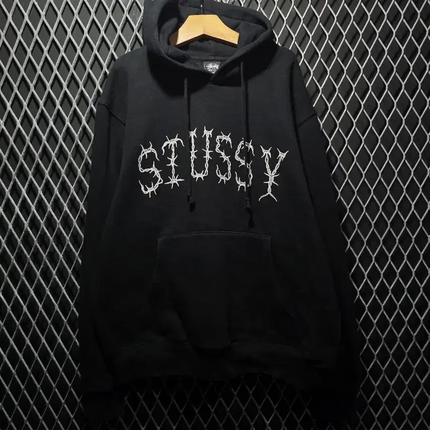 [BUNJANG] Stussy Barb Hoodie L / 스투시 바브 후드티 L