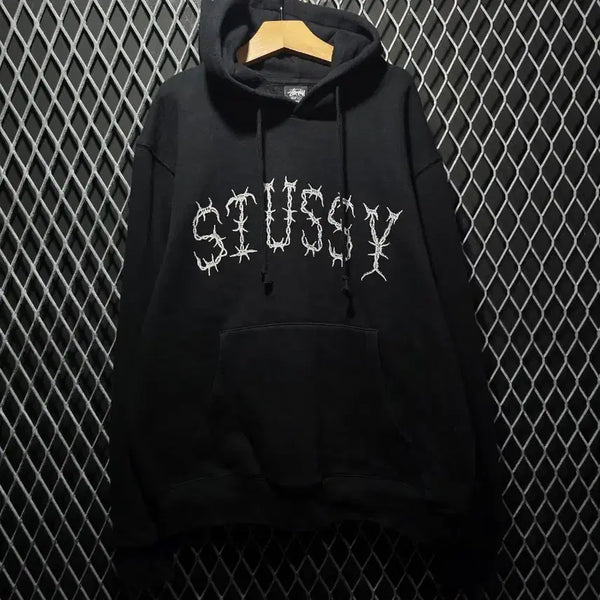 [BUNJANG] Stussy Barb Hoodie L / 스투시 바브 후드티 L