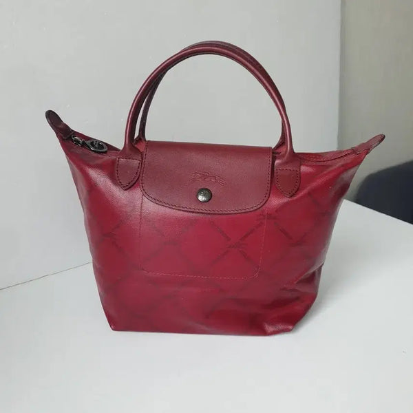 [BUNJANG] Longchamp Logo Pattern Small Tote Bag / 롱샴 ㅡ로고패턴 ㅡ스몰.토트백ㅡ정품