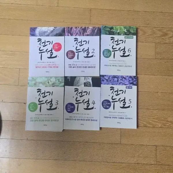 [BUNJANG] Cheonginuseol Complete Set Volumes 1-6 / 천기누설 1-6 전권 세트