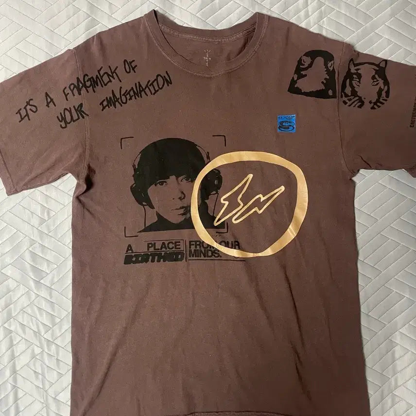[BUNJANG] Cactus Jack Travis Scott Graphic T-Shirt / 캑터스잭 스캇 머천