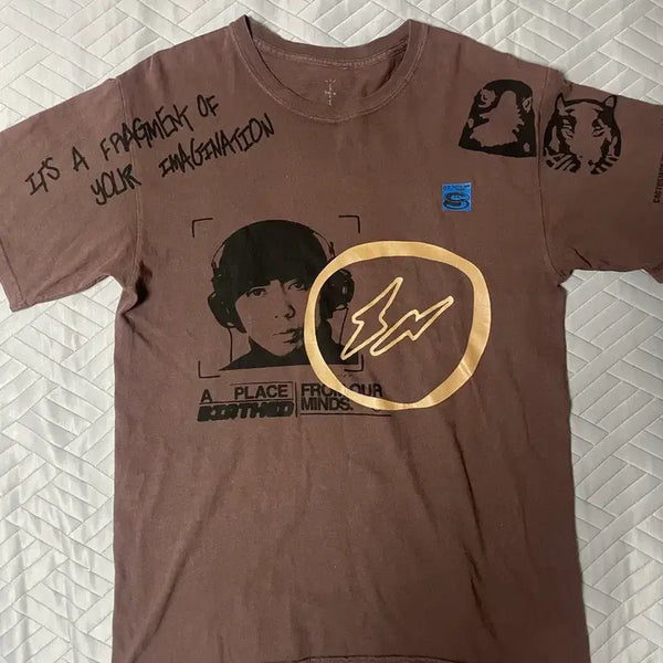 [BUNJANG] Cactus Jack Travis Scott Graphic T-Shirt / 캑터스잭 스캇 머천