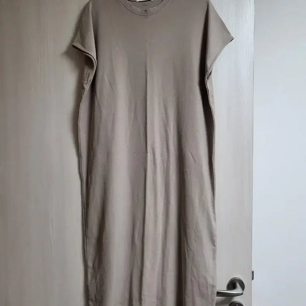[BUNJANG] Bowen Cotton Dress Beige / 보웬 코튼 원피스 베이지