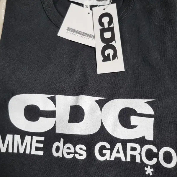 [BUNJANG] Comme des Garçons CDG Short Sleeve T-Shirt Black / CDG 꼼데 반팔티 블랙, M