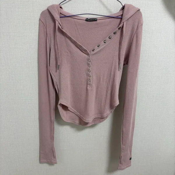 [BUNJANG] Please Follow Hoodie T-Shirt / 플리즈노팔로우 후드 티셔츠