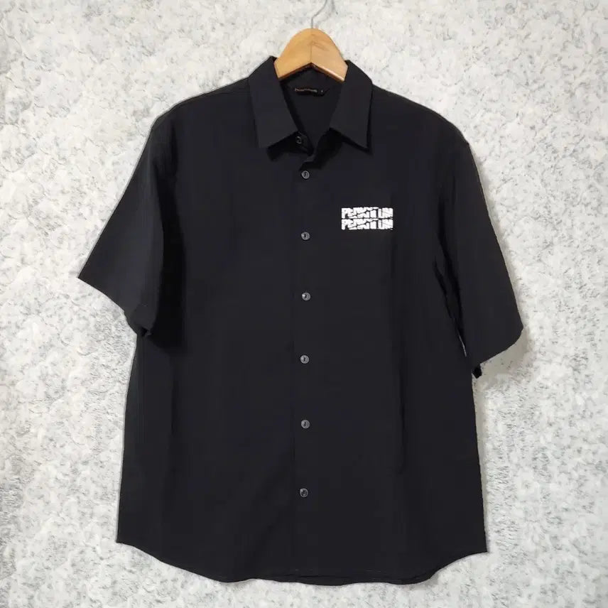 [BUNJANG] Pendulum Men's Short Sleeve Oversized Shirt / 685B [M] Pendulum 남성 반팔 오버핏 남방
