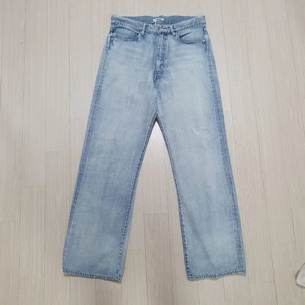 [BUNJANG] Auralee 26ss Fade Light Denim (Size 30) / 오라리 26ss 페이드 라이트 데님 30