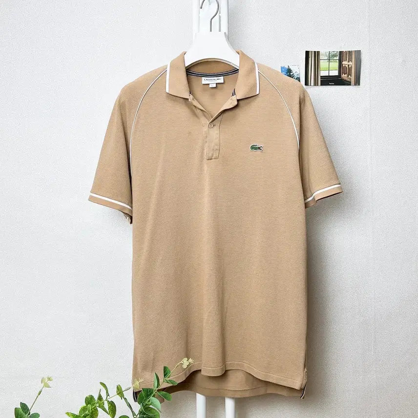 [BUNJANG] Lacoste Men's Short Sleeve Polo Shirt Size 105 / 라코스테 남성 반팔 카라티 105