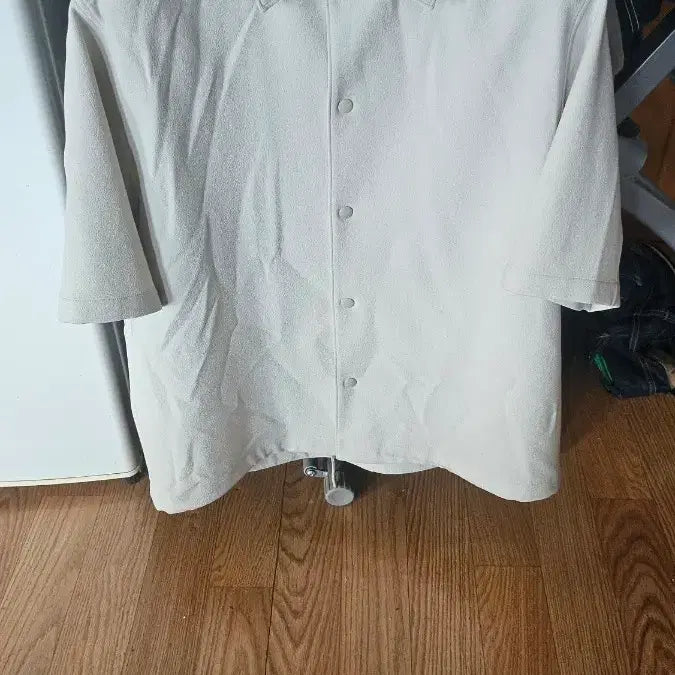 [BUNJANG] Solid Homme 24SS String Short Sleeve Shirt / 24ss 솔리드옴므 반팔 스트링 셔츠