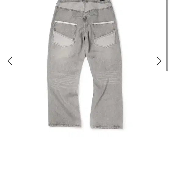 [BUNJANG] ETCIE Kendrick Semi Flare Denim Pants Grey XL / 이티씨이 켄드릭 세미 플레어 데님 팬츠 그레이 XL (택 안뗌)
