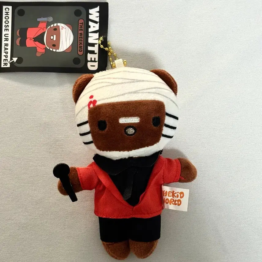 [BUNJANG] The Weeknd x Hello Kitty Collaboration Doll Keyring / 위켄드 The Weeknd X 헬로키티 콜라보 인형 키링 (새상품)
