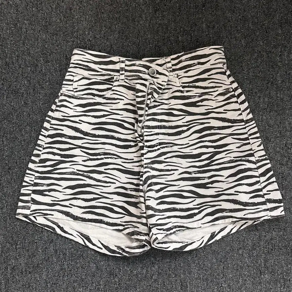 [BUNJANG] Zara Zebra Pattern Shorts / 자라 지브라 패턴 반바지 28